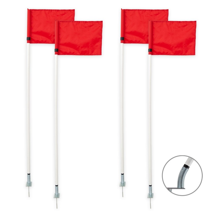 Set 4 Banderines Córner Zastor Tour