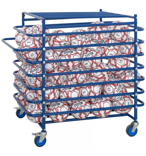 Carro Portabalones Zastor Botor Azul