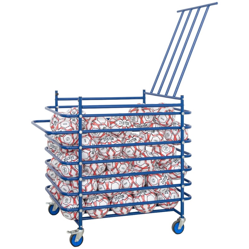 Carro Portabalones Zastor Botor Azul