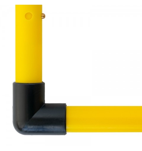 Set 6 Vallas Regulables Altura Zastor Altix Amarillo