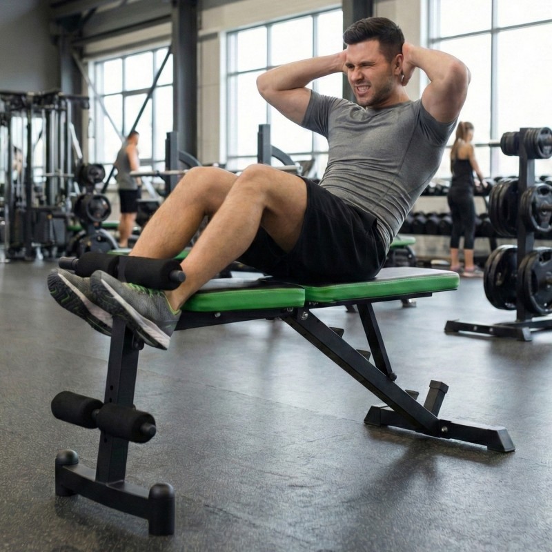 Banco Musculación Plegable Maximpro Argos