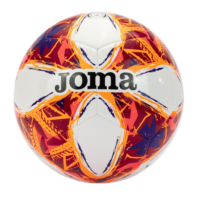 Pack 12 Balones Fútbol Joma Challenge III Blanco/Rojo T-4