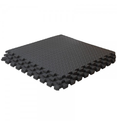 Pack 4 Losetas Suelo Eva 12mm Maximpro Grond Negro