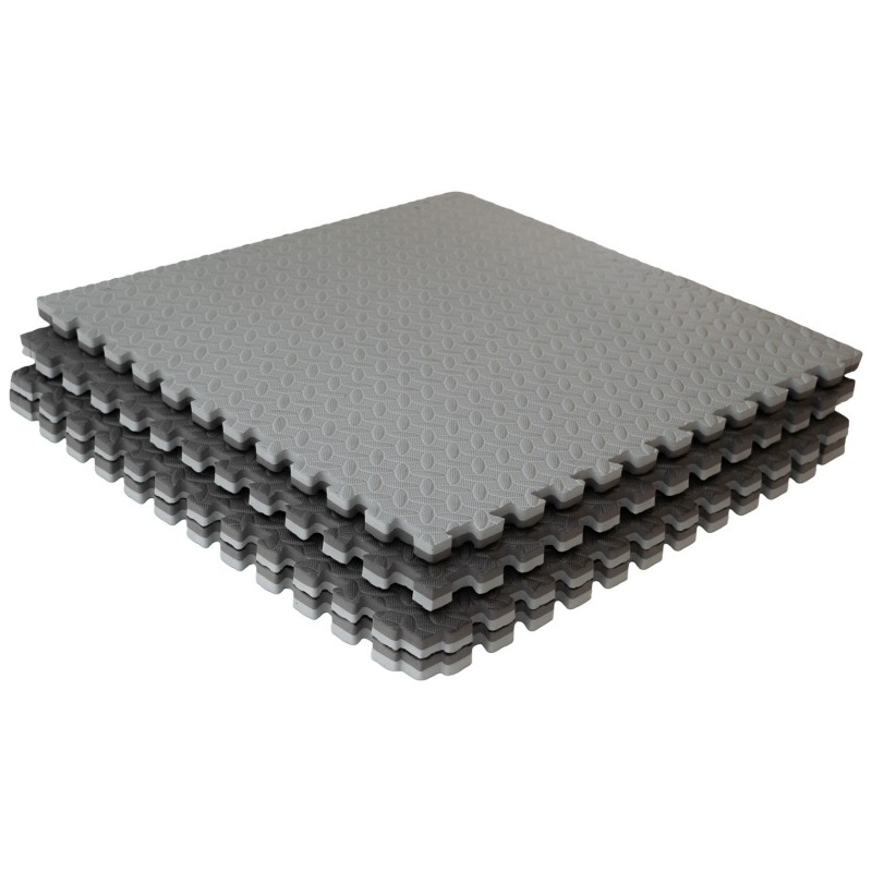 Pack 4 Losetas Suelo Eva 20mm Maximpro Stalux Negro