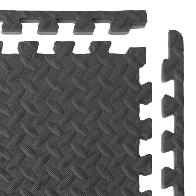 Pack 4 Losetas Suelo Eva 20mm Maximpro Stalux Negro