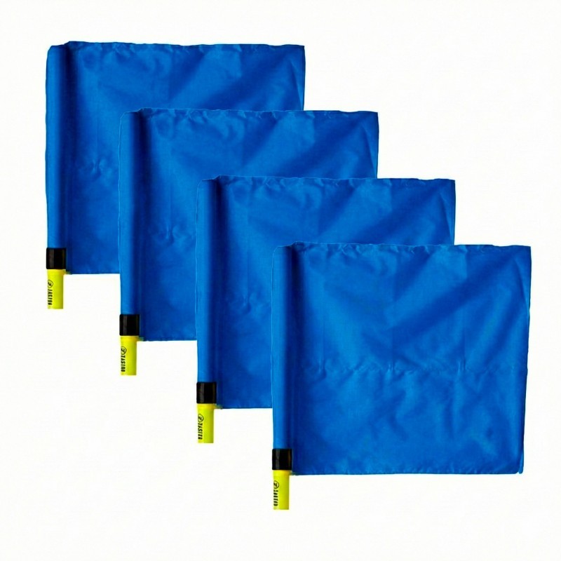 Set 4 Banderas Repuesto Zastor Drap Banderín Azul