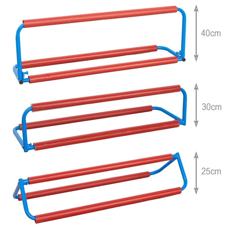 Valla Entrenamiento Metálica 3 Alturas Zastor Tracky