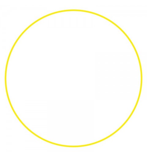 Aro gimnasia rítmica amarillo