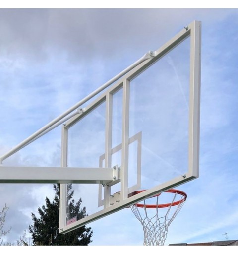 Soporte Metálico Sujeción Tablero Baloncesto (Canasta)