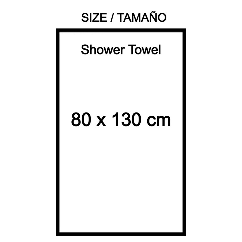Toalla Microfibra Maximpro Lombok 130x80cm Rosa