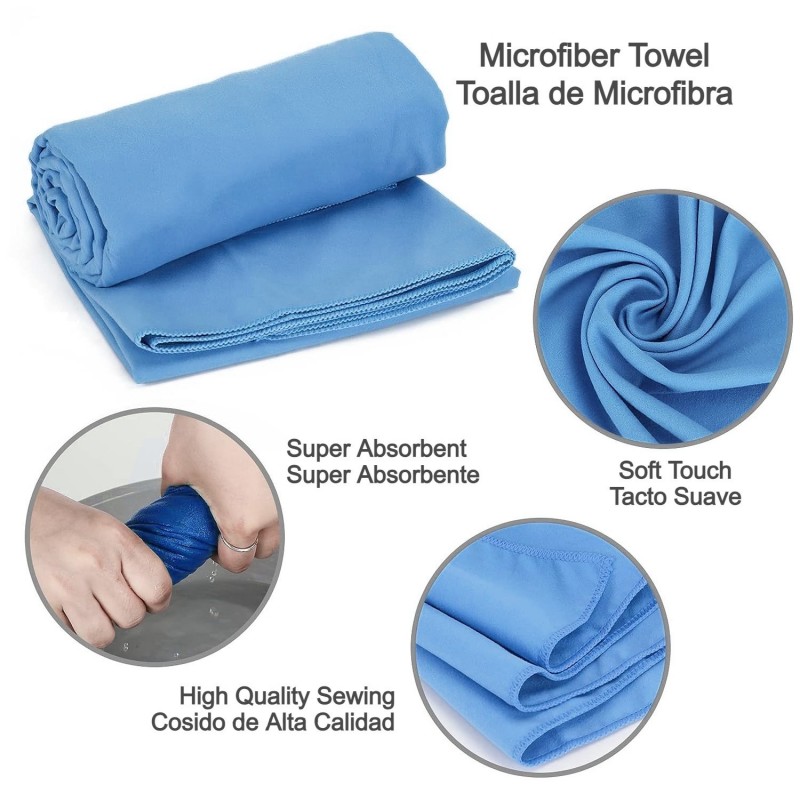 toalla de microfibra de gran absorcion