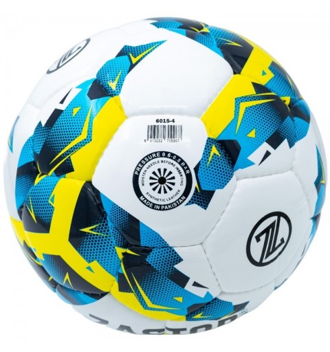 Balón Fútbol Zastor Nitro White/Blue/Yellow T-4