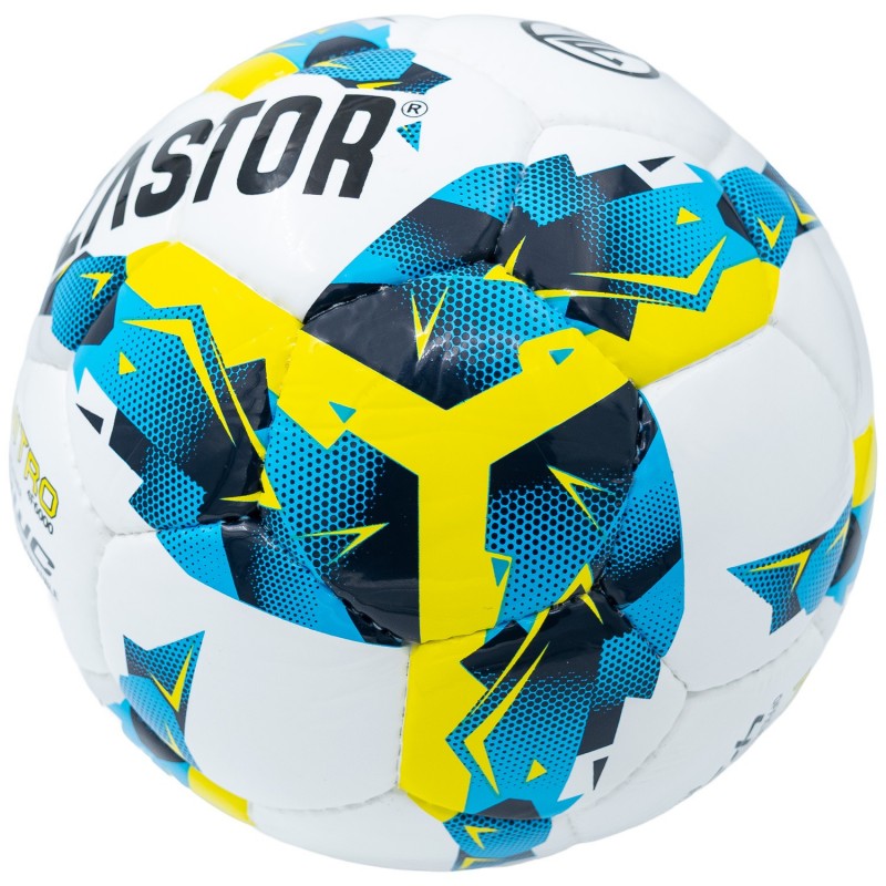 Balón Fútbol Zastor Nitro White/Blue/Yellow T-4