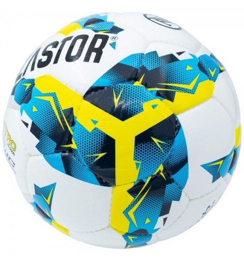 Balón Fútbol Zastor Nitro White/Blue/Yellow T-4
