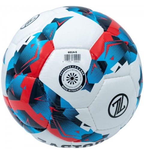 Balón Fútbol Zastor Nitro White/Blue/Red T-5
