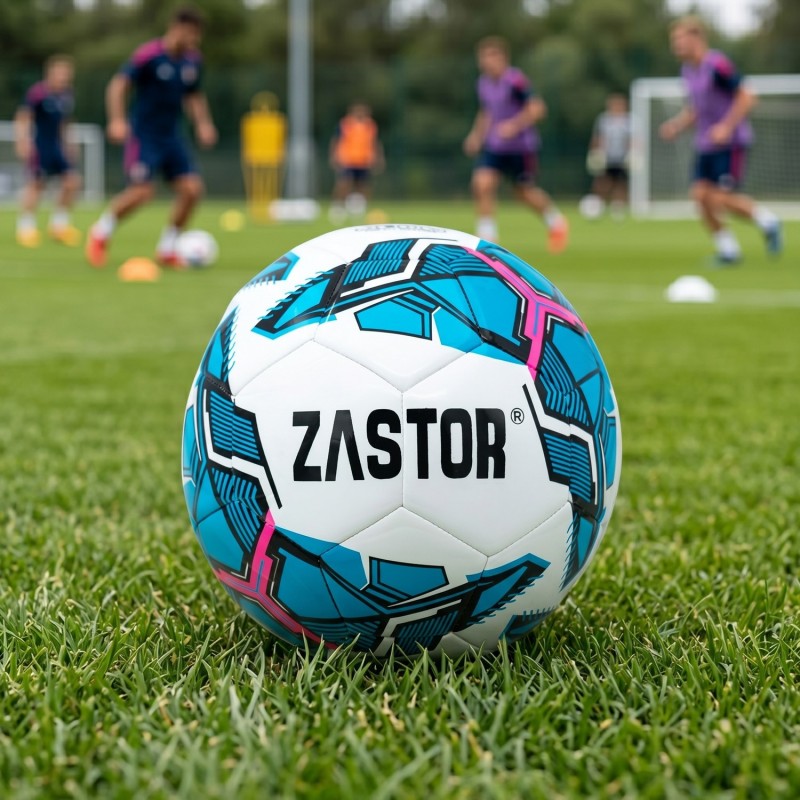 Balón Fútbol Zastor Tiger Blue T-4