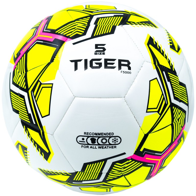 Balón Fútbol Zastor Tiger Yellow T-5