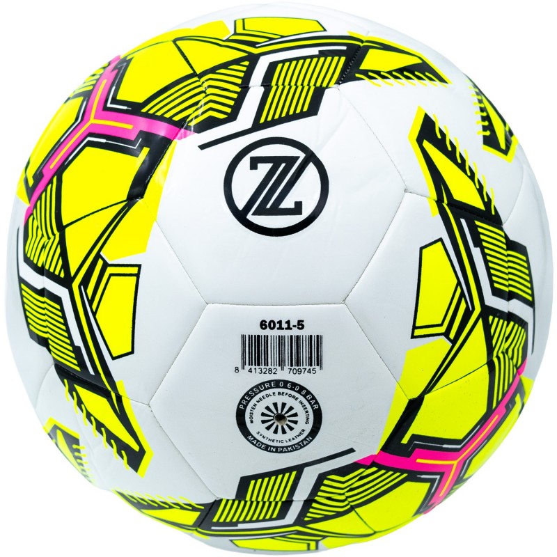 Balón Fútbol Zastor Tiger Yellow T-5
