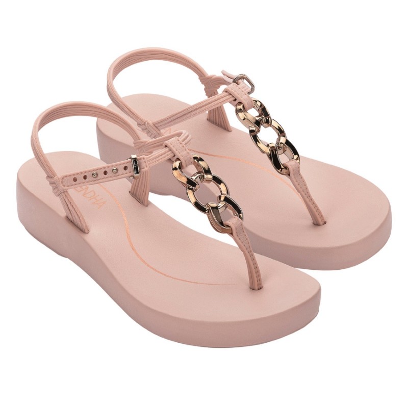 Grendha Liberdade Plat Sandal Light Nude