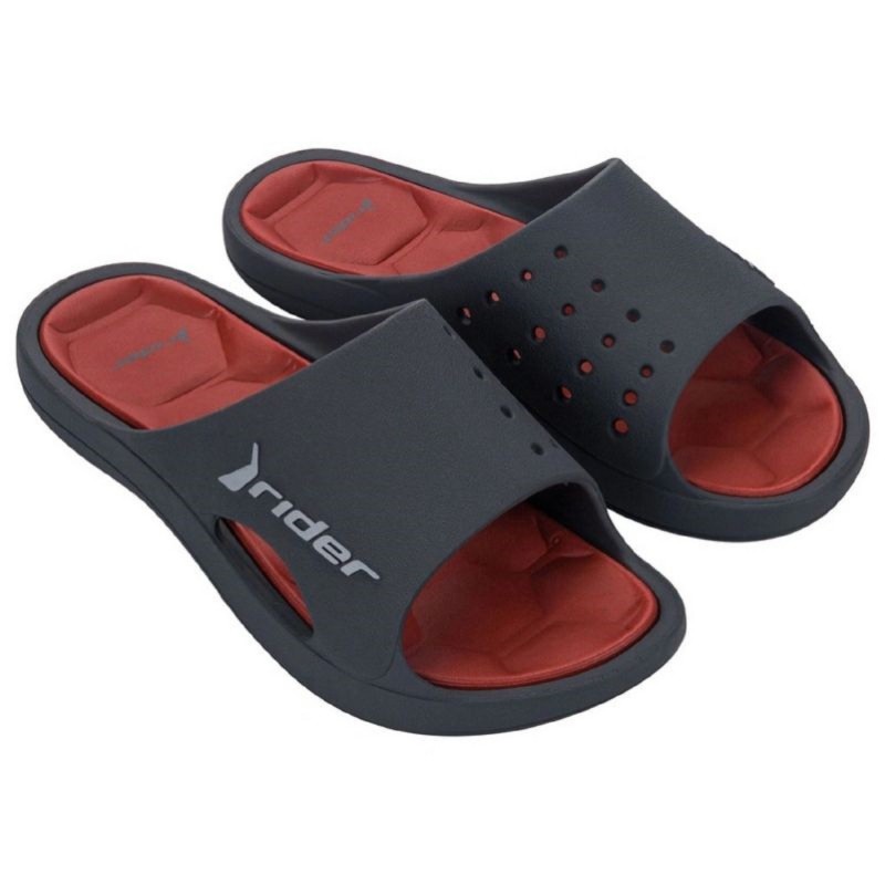 Rider Bay XIV Ad Gris/Rojo