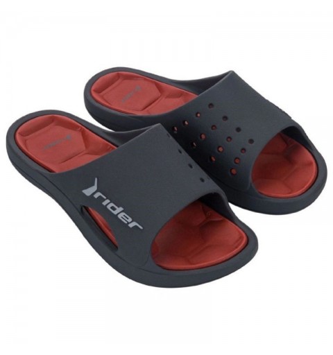 Rider Bay XIV Ad Gris/Rojo