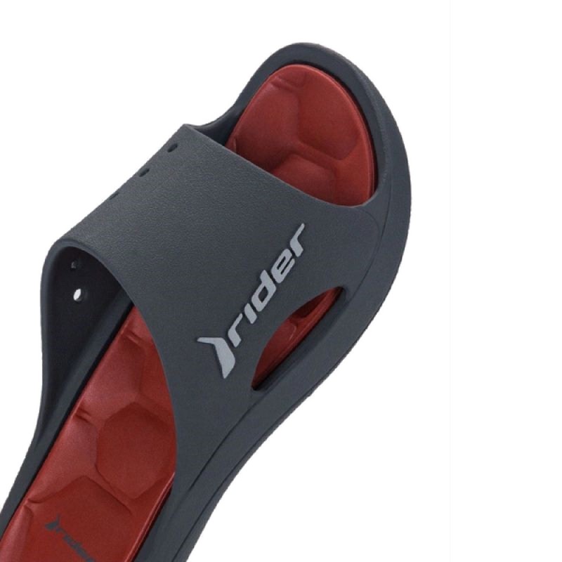 Rider Bay XIV Ad Gris/Rojo