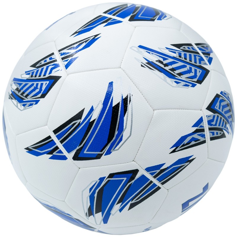 Balón Fútbol Zastor Venom White/Blue T-4