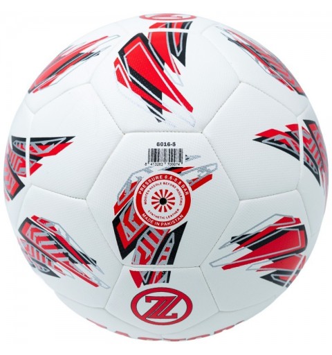 Balón Fútbol Zastor Venom White/Red T-5