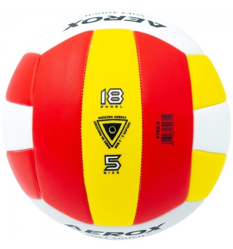 Balón Voleibol Zastor Aerox Yellow/Red T-5