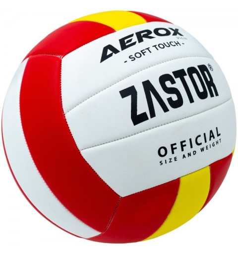 Balón Voleibol Zastor Aerox Yellow/Red T-5