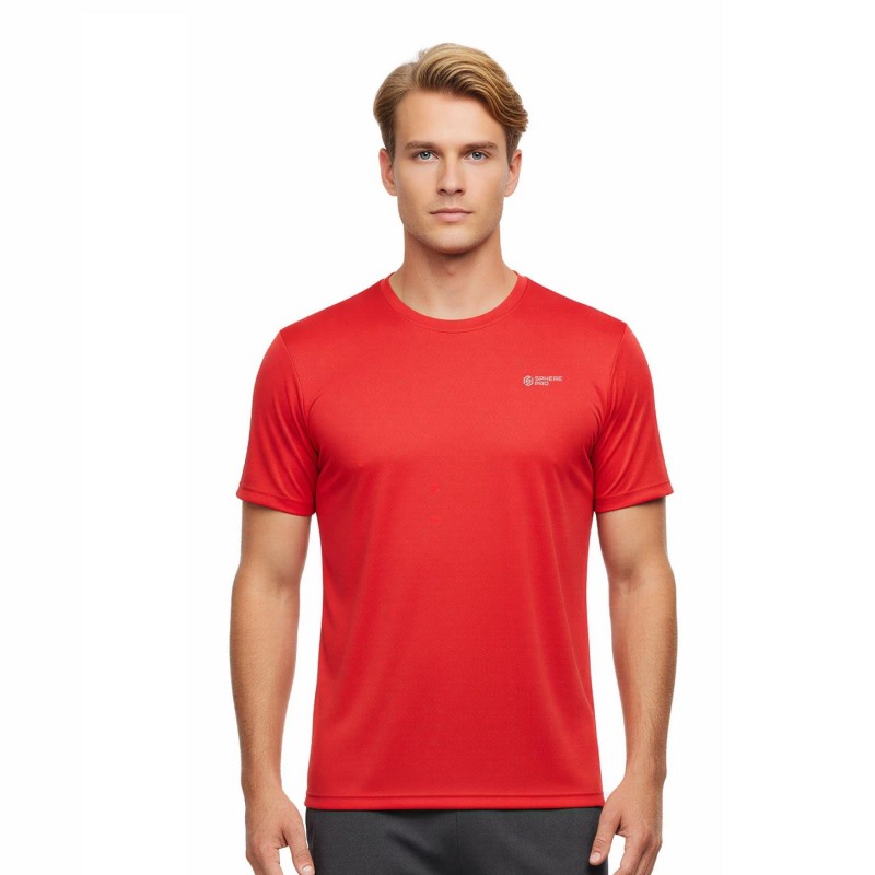 Camiseta Sphere Pro Rock Rojo