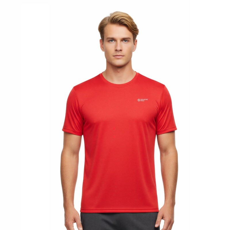 Camiseta Sphere Pro Rock Rojo