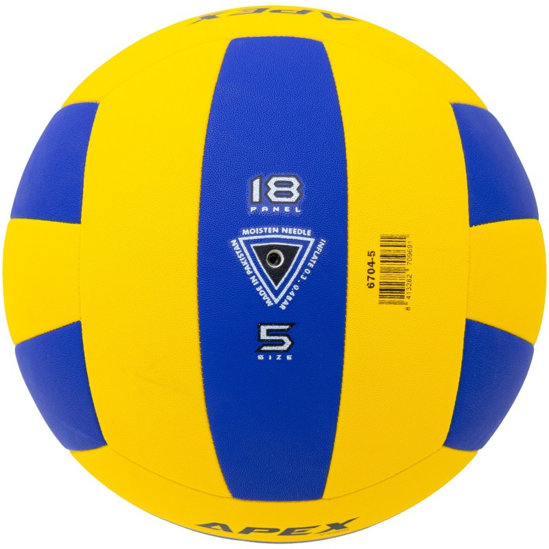 Balón Voleibol Zastor Apex Yellow/Blue T-5