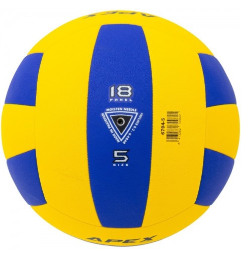 Balón Voleibol Zastor Apex Yellow/Blue T-5