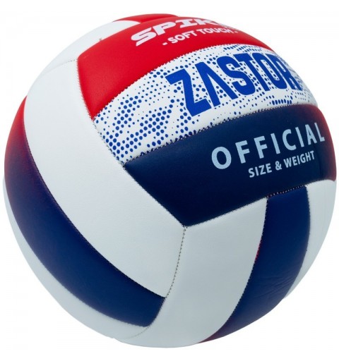 Balón Voleibol Zastor Spike 4V1500 Rojo/Azul T-4