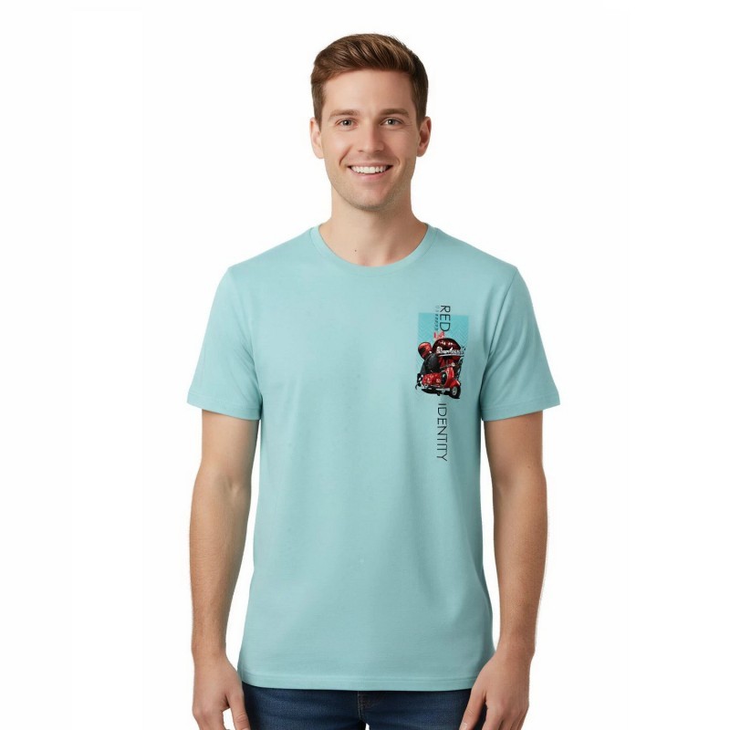 Camiseta Sphere Pro Red Identity Azul Agua