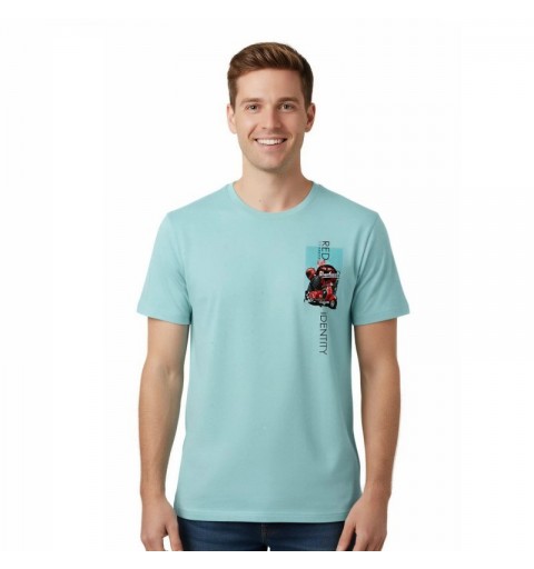 Camiseta Sphere Pro Red Identity Azul Agua