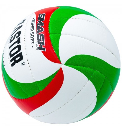 Balón Voleibol Zastor Smash Green/Red T-5