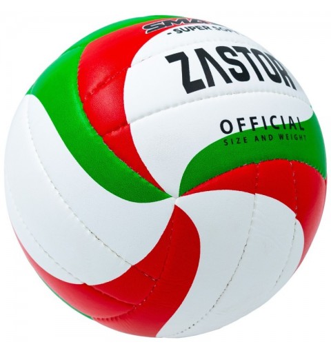 Balón Voleibol Zastor Smash Green/Red T-5