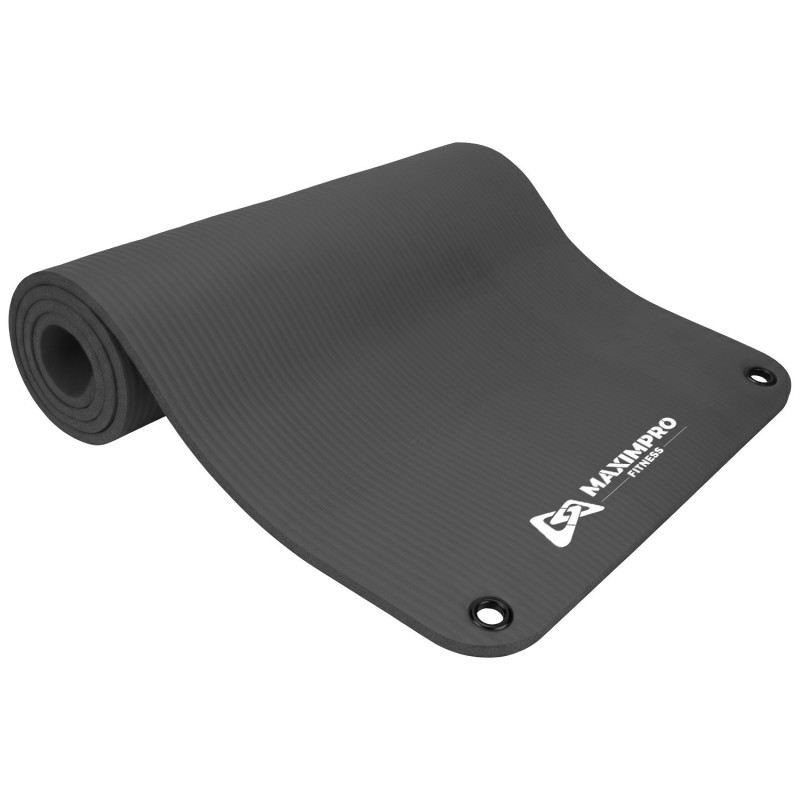 Esterilla Fitness Maximpro NBR Rina 10mm Gris