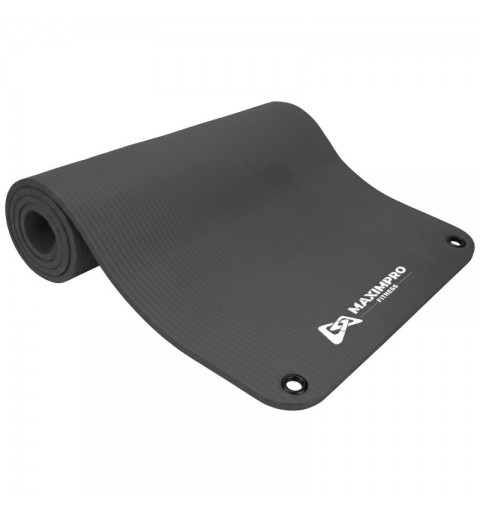 Esterilla Fitness Maximpro NBR Rina 10mm Gris