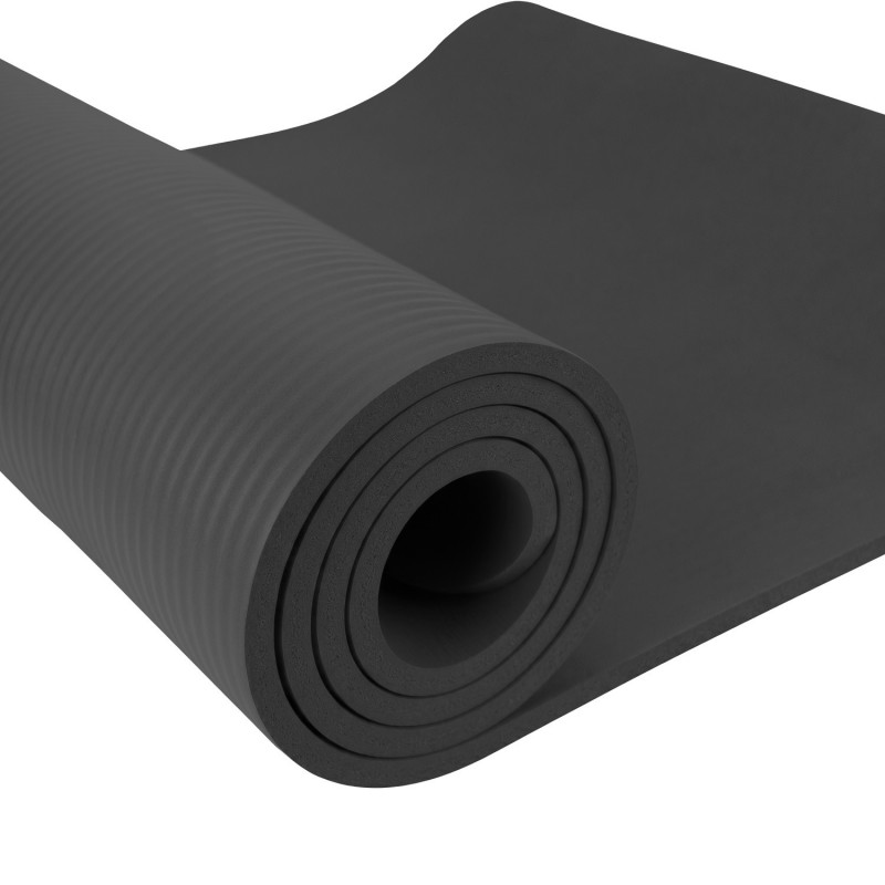 Esterilla Fitness Maximpro NBR Rina 10mm Gris