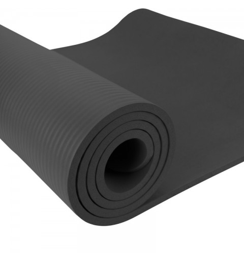 Esterilla Fitness Maximpro NBR Rina 10mm Gris