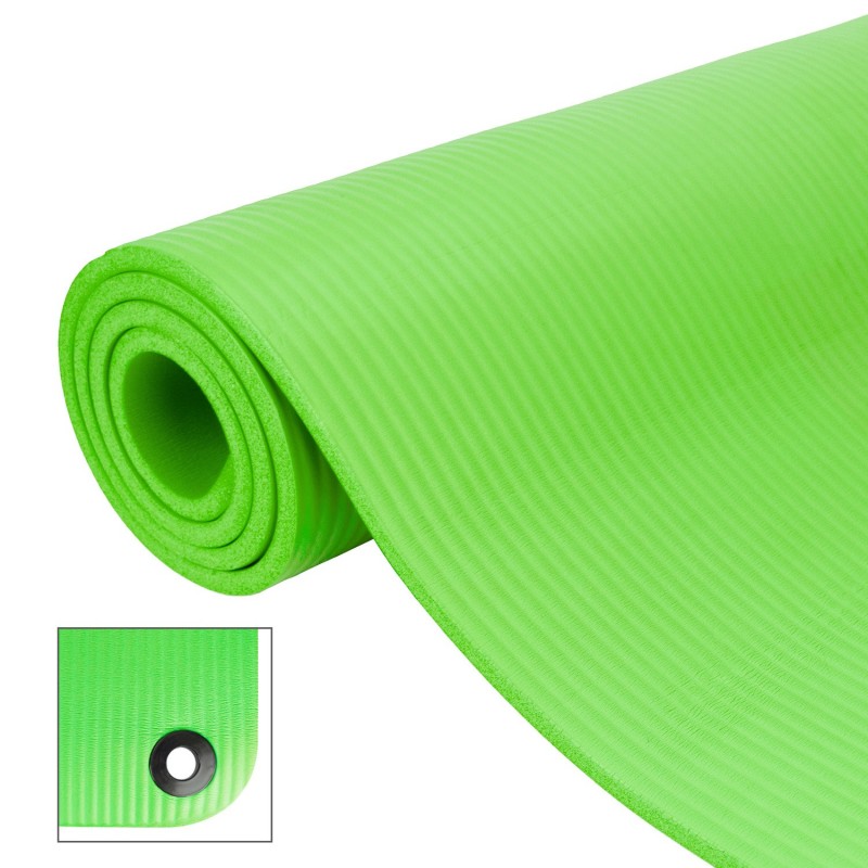 Esterilla Fitness Maximpro NBR Rina 10mm Verde