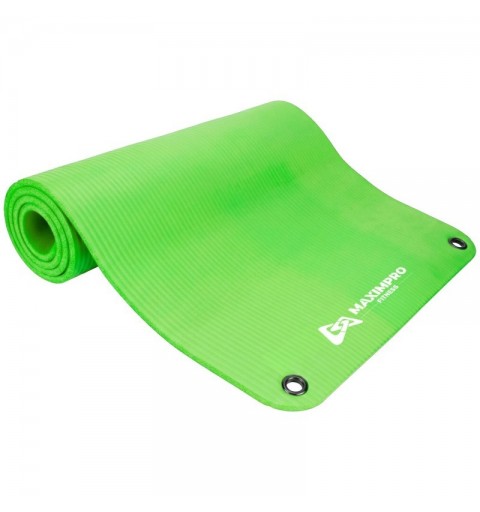 Esterilla Fitness Maximpro NBR Rina 10mm Verde