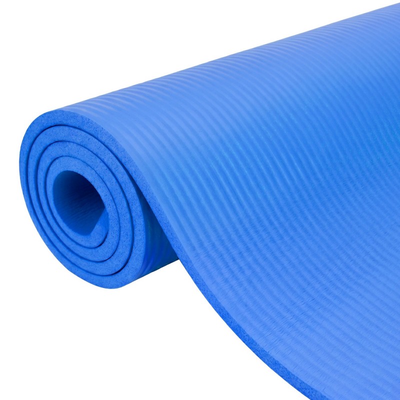 Esterilla Fitness Maximpro NBR Tree 15mm Azul