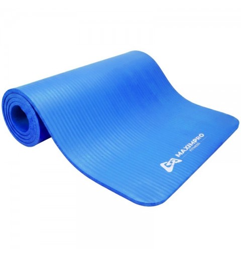 Esterilla Fitness Maximpro NBR Tree 15mm Azul