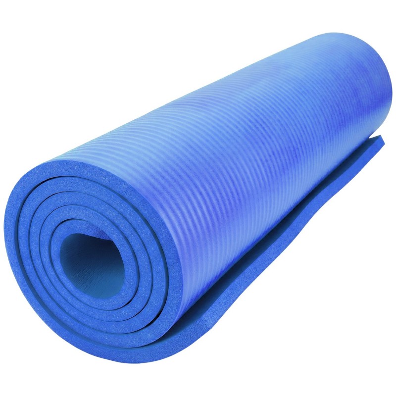 Esterilla Fitness Maximpro NBR Tree 15mm Azul
