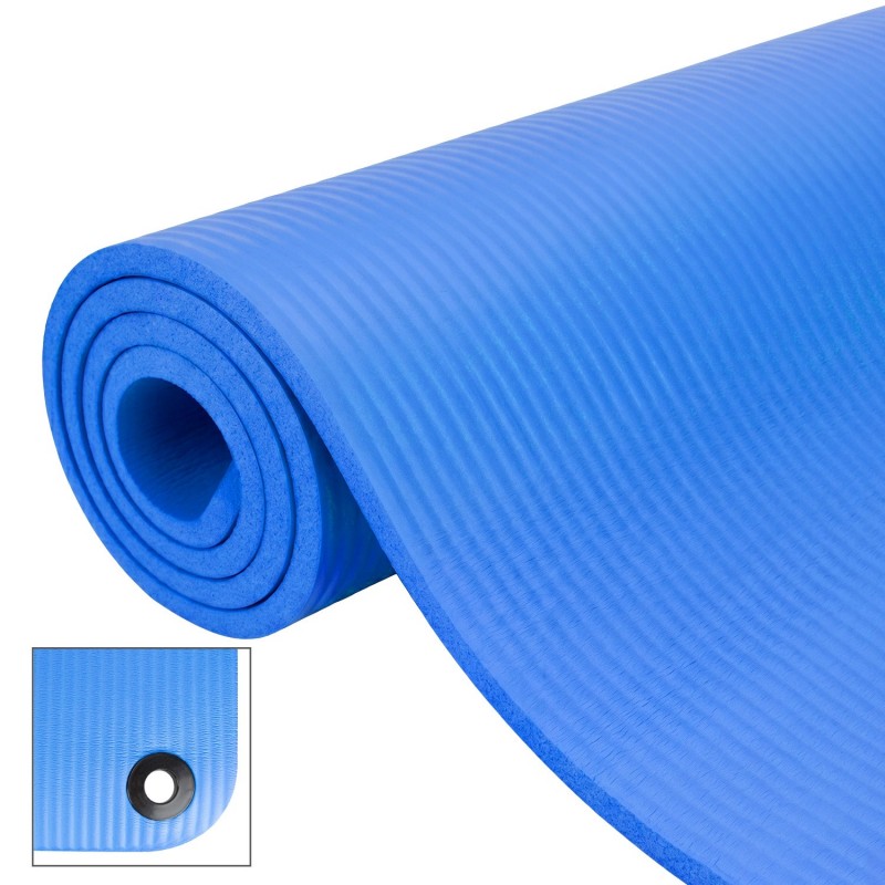 Esterilla Fitness Maximpro NBR Rina 15mm Azul