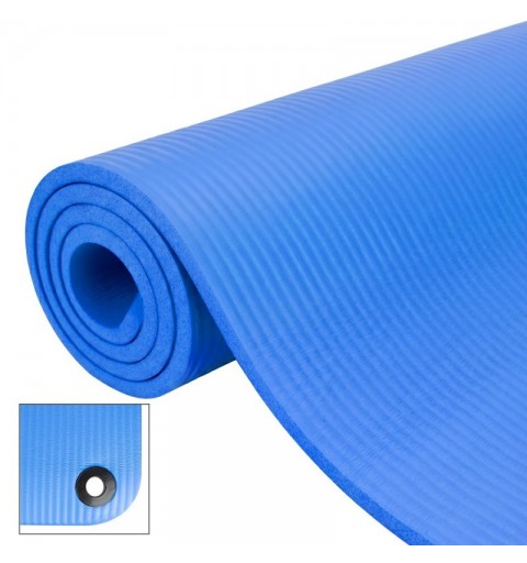 Esterilla Fitness Maximpro NBR Rina 15mm Azul